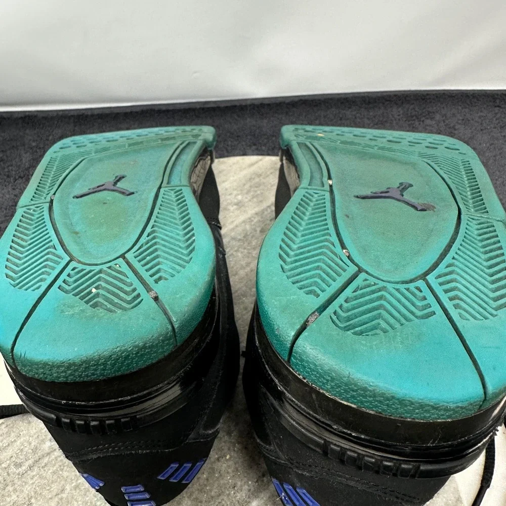 Jordan Flight 23 Mens Basketball Shoes Size 9.5 Black Teal Purple 317820-013